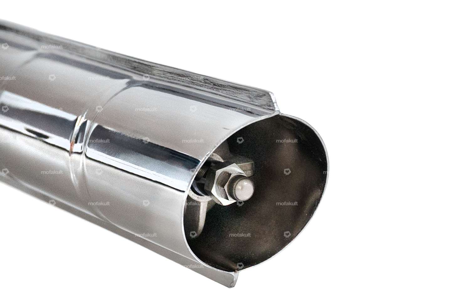 GPO Auspuff 22 mm getarnt 2-Teiler | Puch Supermaxi LG1, LG2 Carousel Image 4