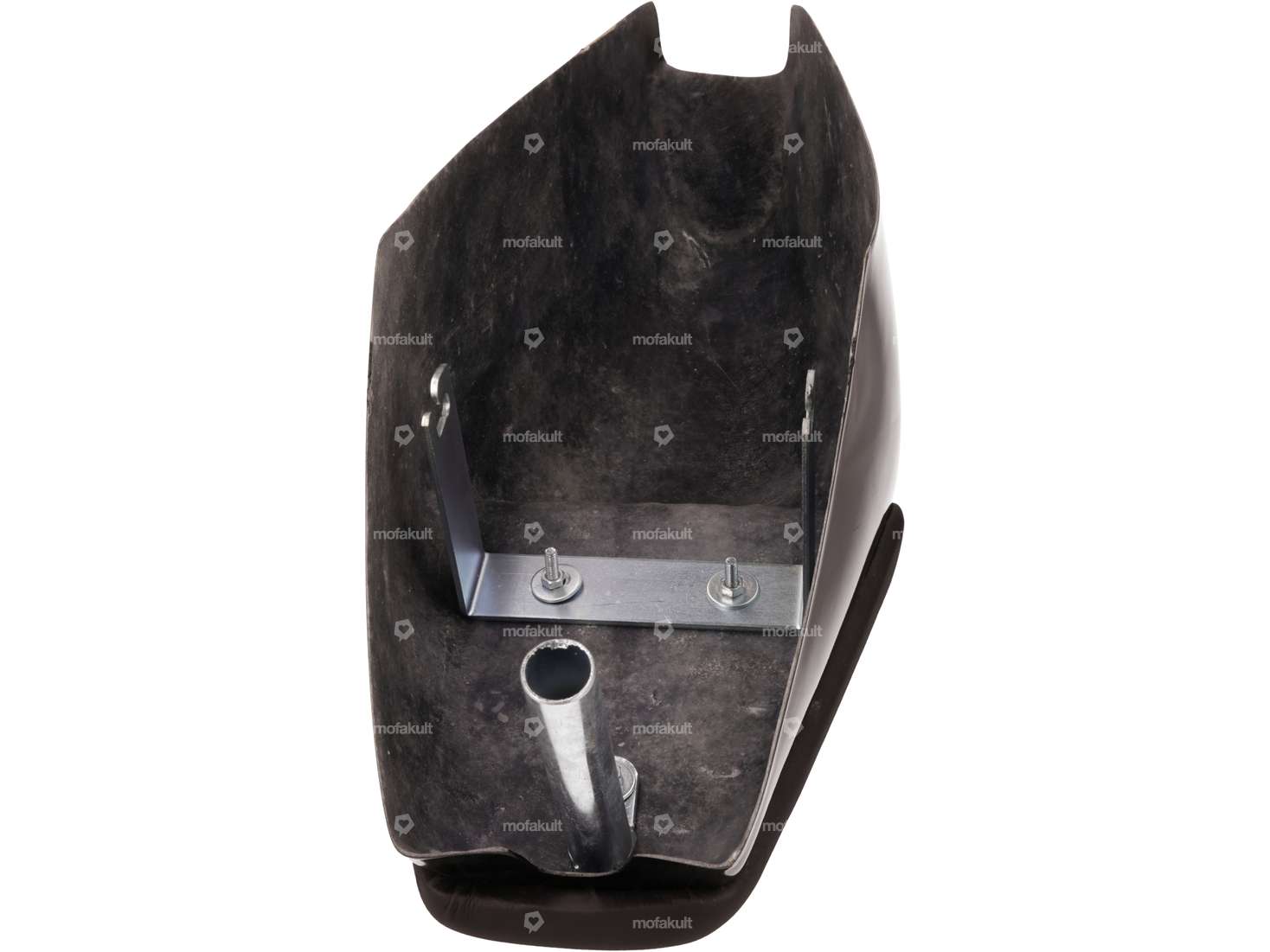 Saddle shell polyester racing black Carousel Image 3