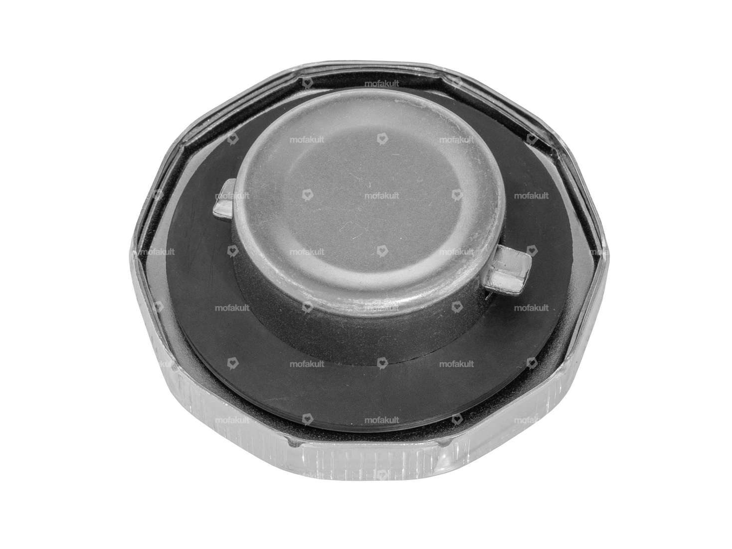 Tank cap 40 mm bayonet lockable chrome Carousel Image 2