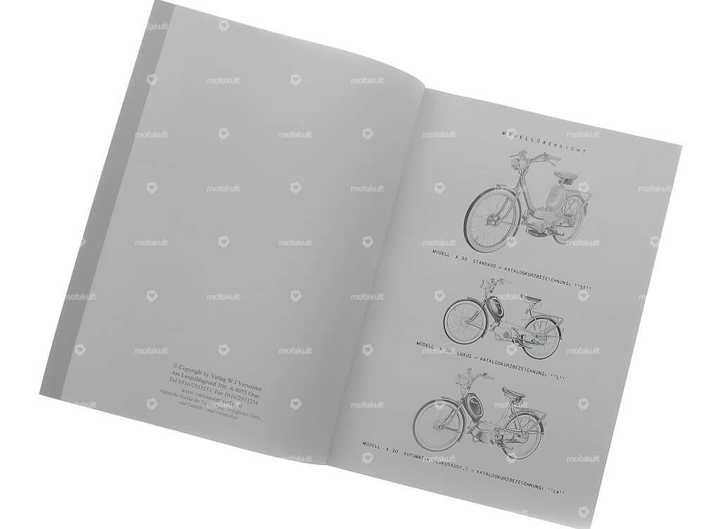 Spare parts catalog | Puch X30 ST, L, LA Velux (CH) Carousel Image 2