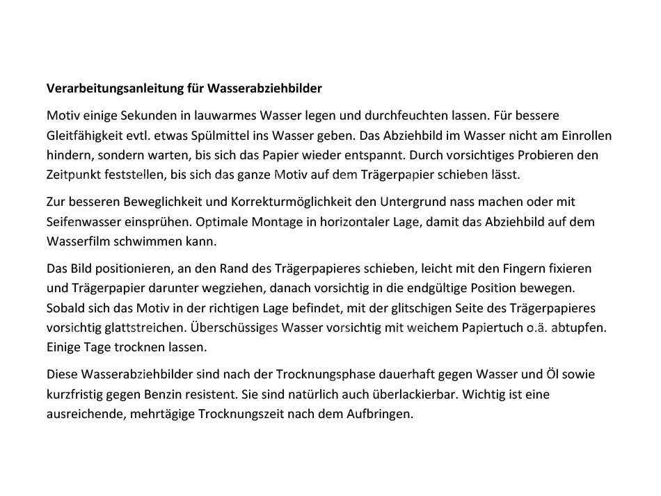 Wasserabziehbild «Rixe» grau klein Carousel Image 2