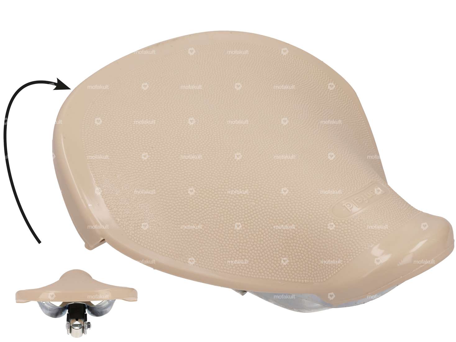 Denfeld Sattel elfenbein NOS Carousel Image 1