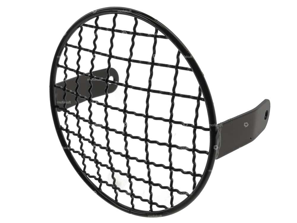 Lampengitter rund schwarz Carousel Image 1