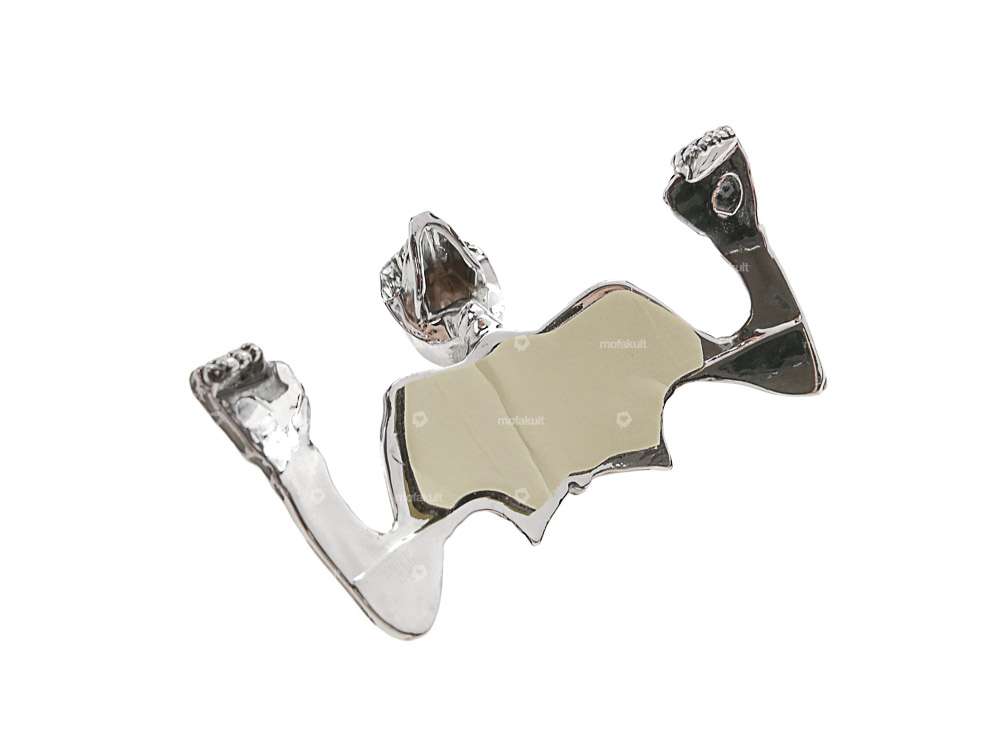 Visier Skull klein Chrom Carousel Image 4