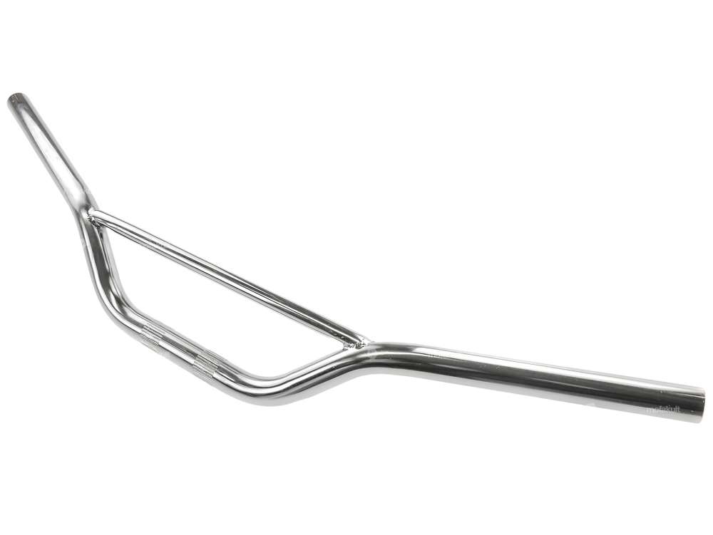 Handlebar fork plate 13 cm cross chrome Carousel Image 2