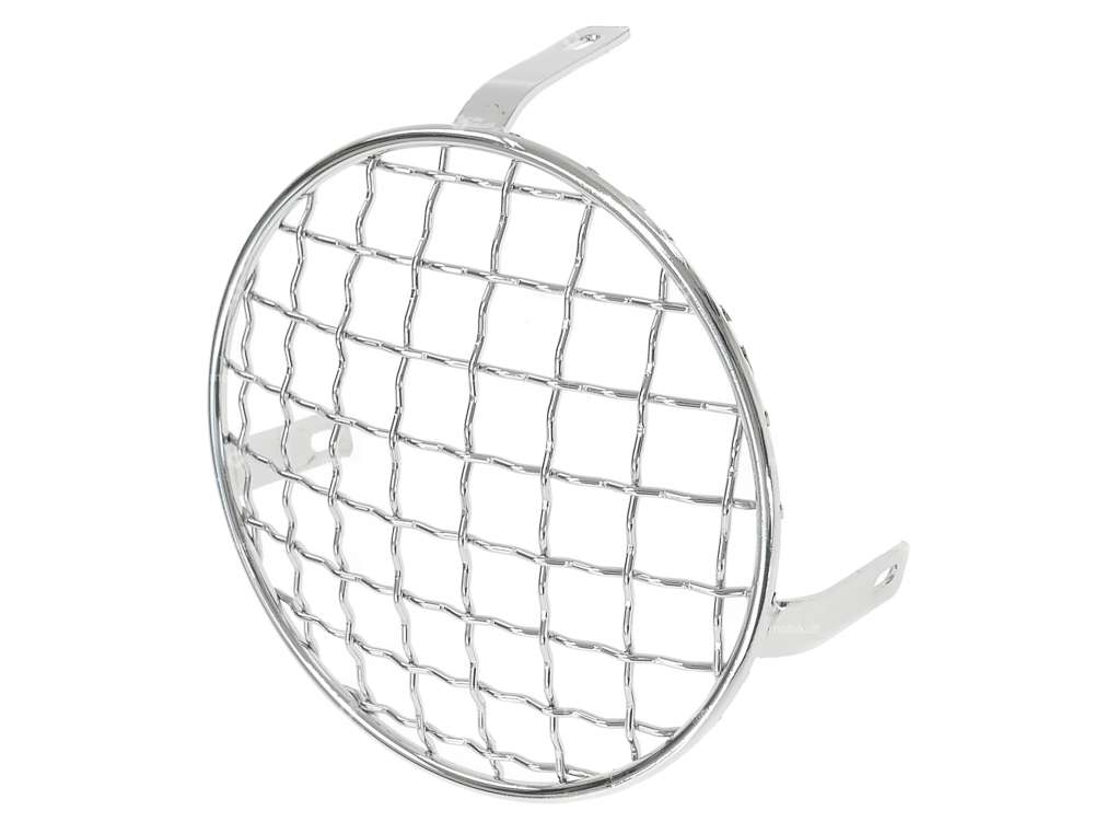 Lamp grille Ø 125 mm chrome (3-point mounting) Carousel Image 1