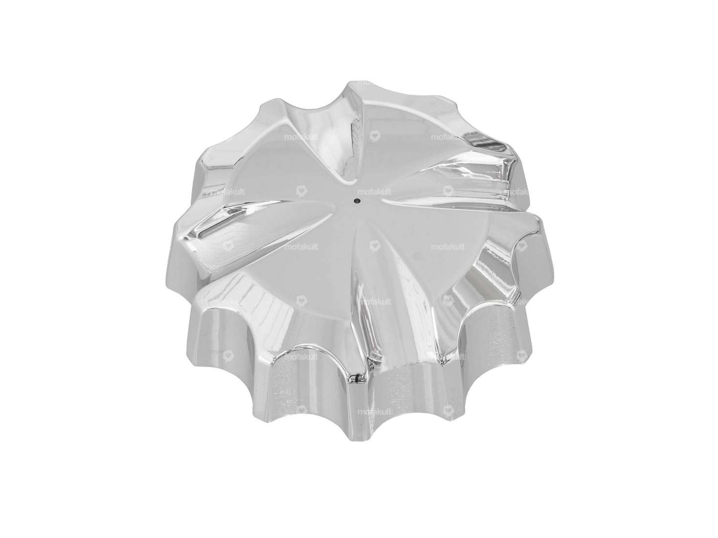 66HEROES Tankdeckel M45x1.5 «Iron Cross» Alu Chrom | Sachs Carousel Image 1