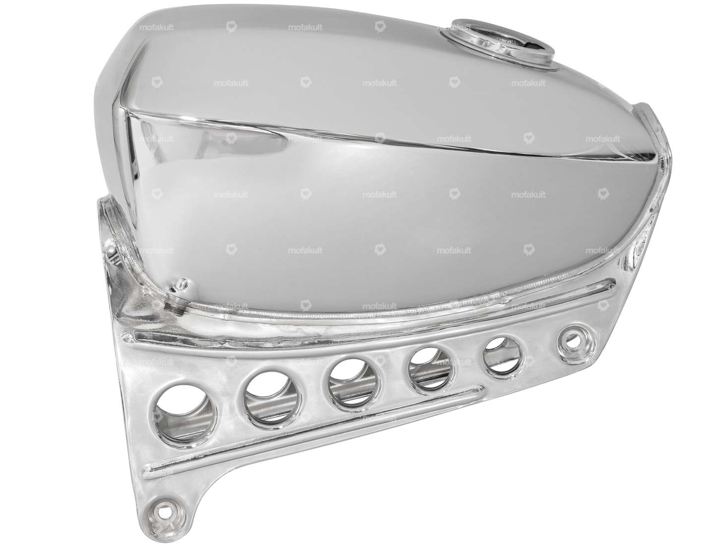 66HEROES Fuel tank Inox | Puch X30 Sport Carousel Image 3