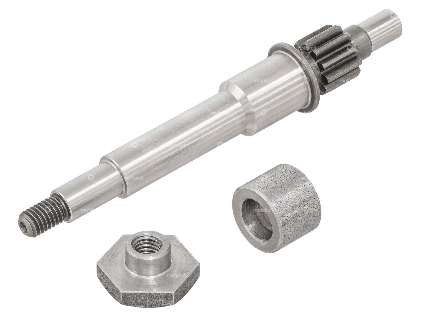 Umbauwelle Mono zu Vario Getriebe | Piaggio Ciao, SI, Bravo, Boxer, Grillo Carousel Image 1