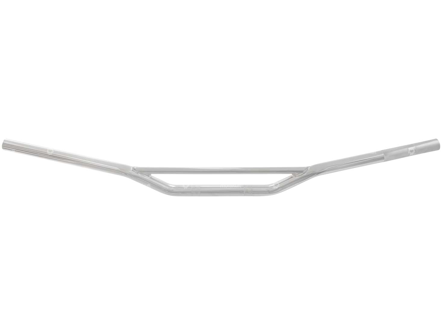 Handlebar fork plate 8 cm with wide chrome strut Carousel Image 1