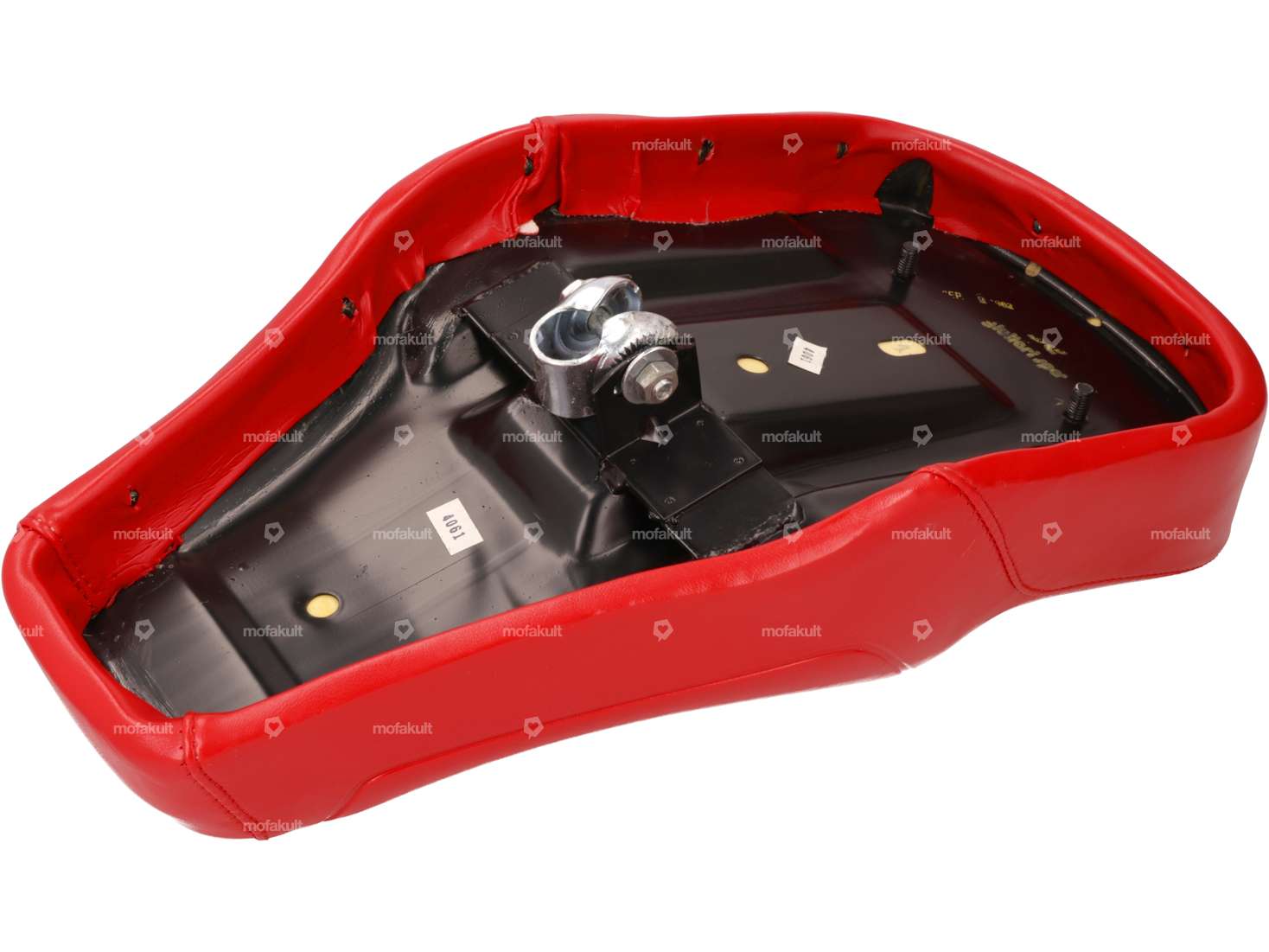 Giuliari Sattel «Bellami» rot NOS Carousel Image 2