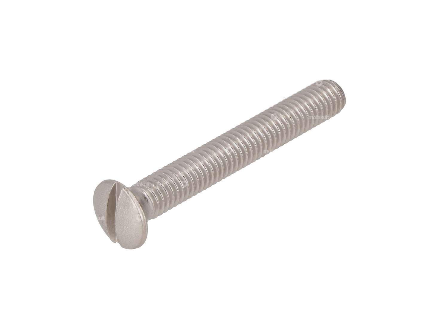 Normio Schraube M6x45 Linsensenkkopf Schlitz Inox Carousel Image 1