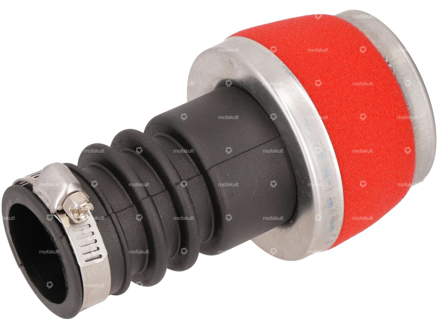 Mushroom air filter foam red 28 - 32 mm Carousel Image 1
