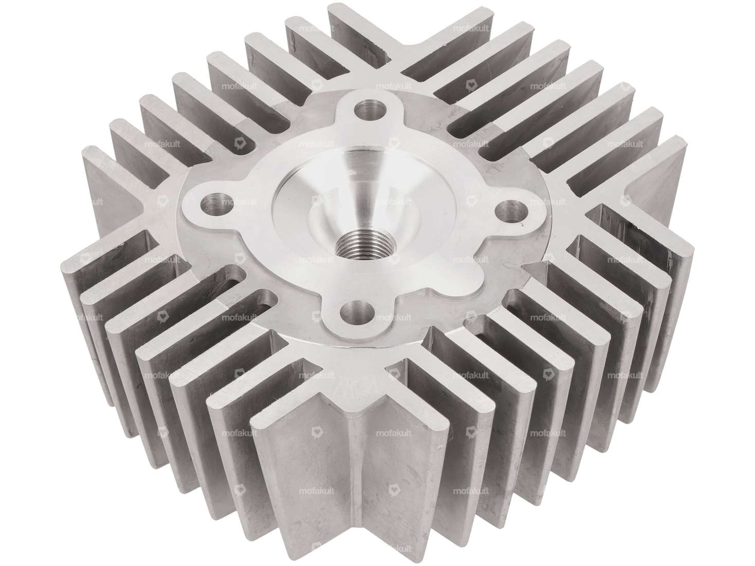 AKOA 38 mm Zylinderkopf grau | Puch E50 / ZA50 (Fahrtwindgekühlt) / ZA50 (Kat.) / Z50 Carousel Image 2