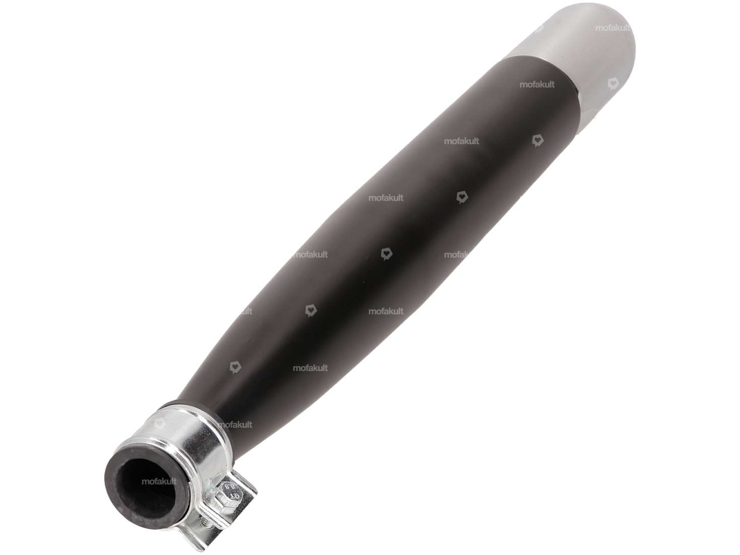 GPO Zigarrenauspuff Ø 28 / 60 mm (schwarz / Chrom) | Sachs Carousel Image 3