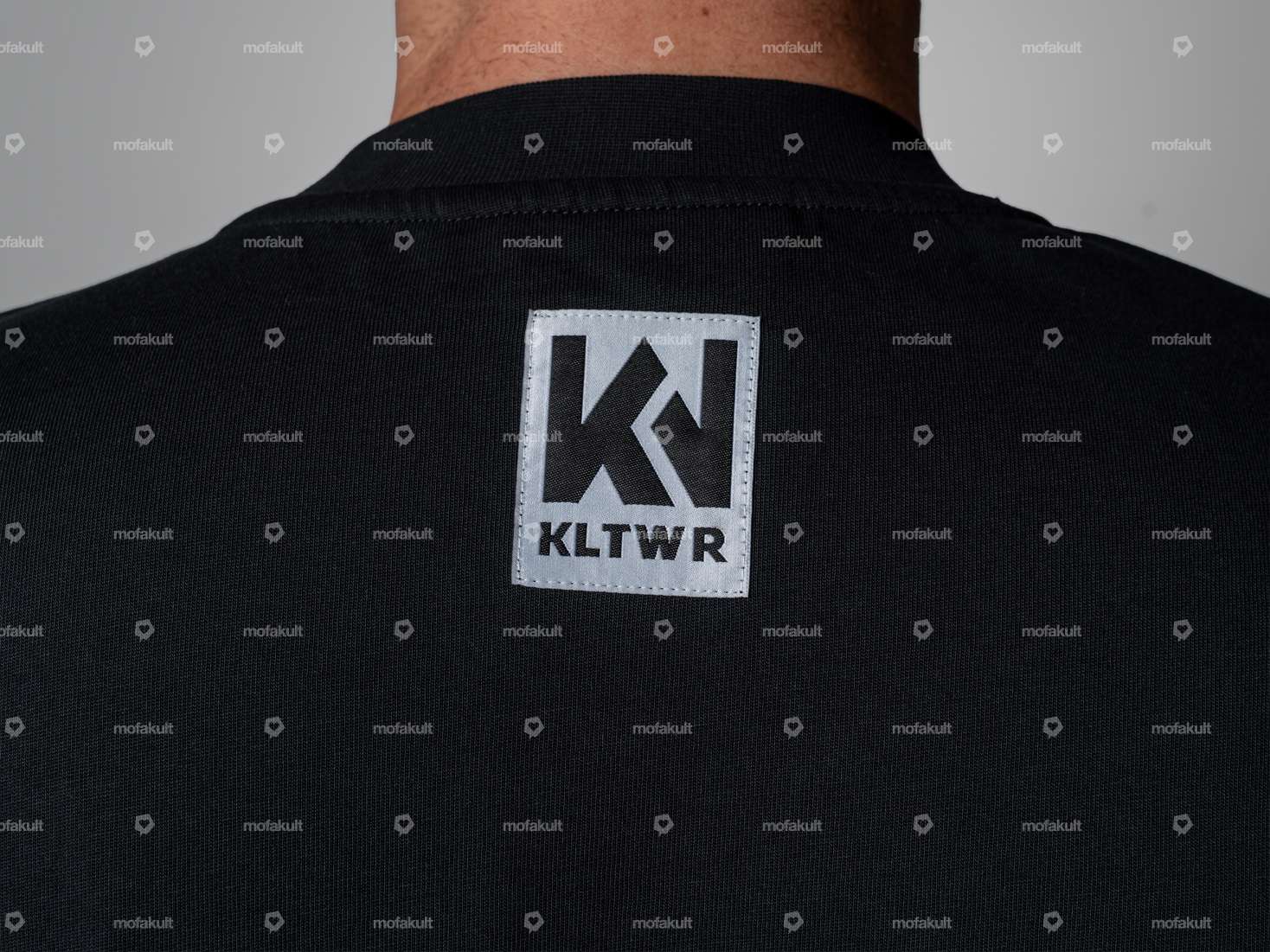 KULTWEAR "Tagger" Oversized T-Shirt, Black Carousel Image 4