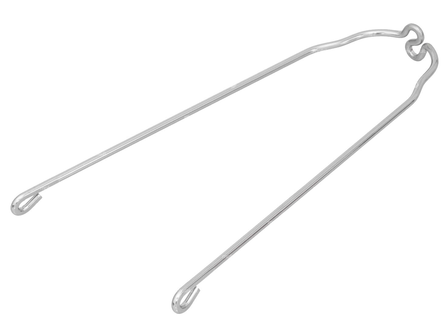 GPO rear mudguard strut 19" chrome (1A quality) Carousel Image 1