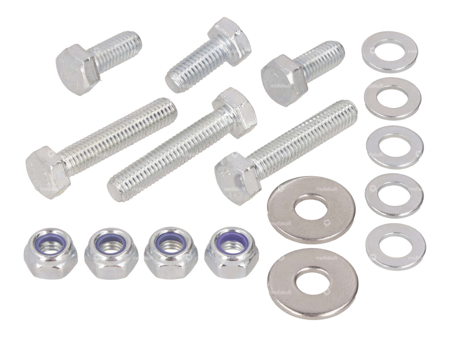 swiing® revival Schrauben-Set Schutzblech hinten verzinkt | Pony GTX 521 Carousel Image 1