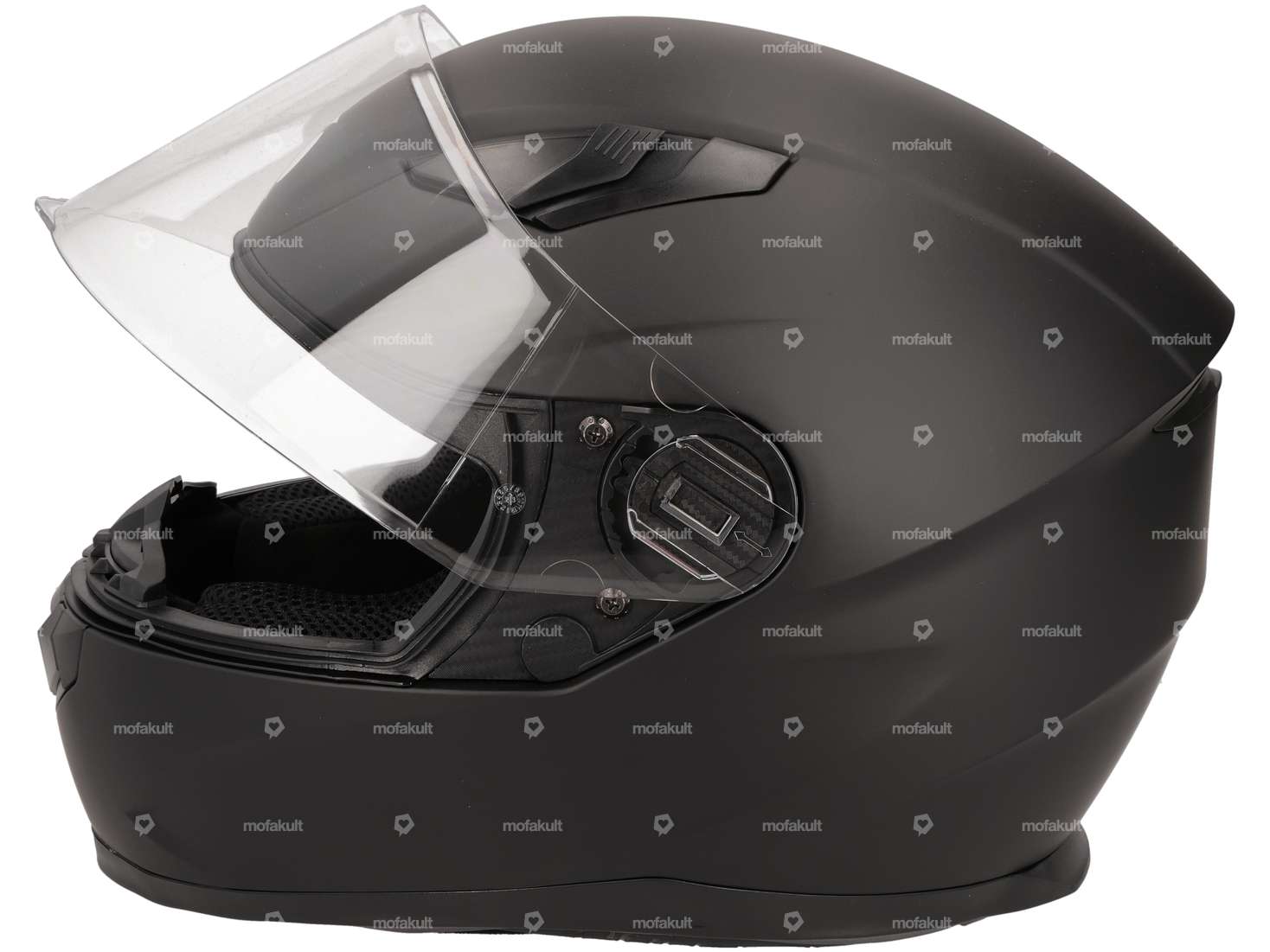 Integral-Helm «Trendy» schwarz matt Carousel Image 2