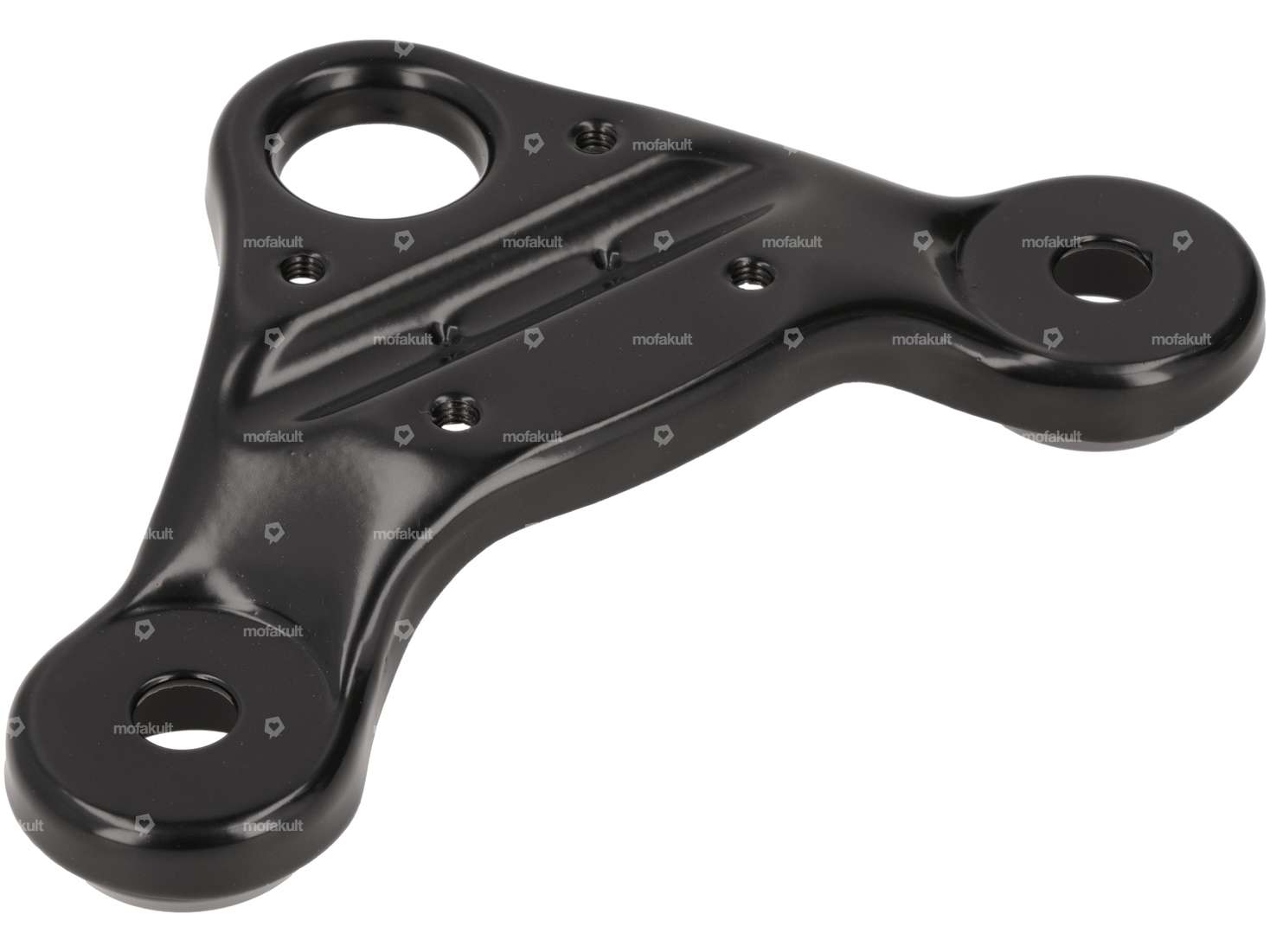 EBR obere Gabelbrücke (geführte Holmen) schwarz Carousel Image 1