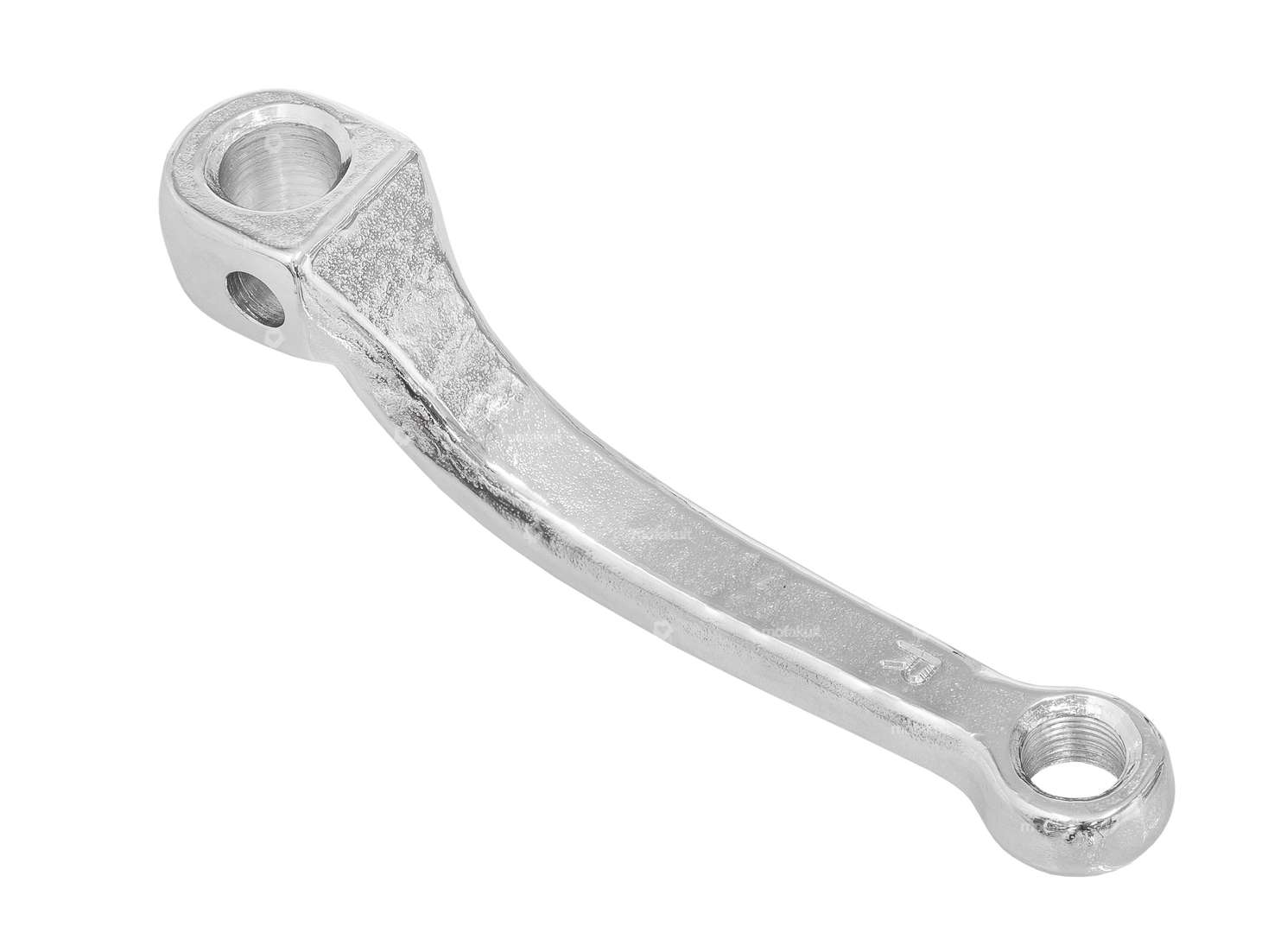 GPO Tretkurbel rechts Chrom 153 mm stark gekröpft Carousel Image 2