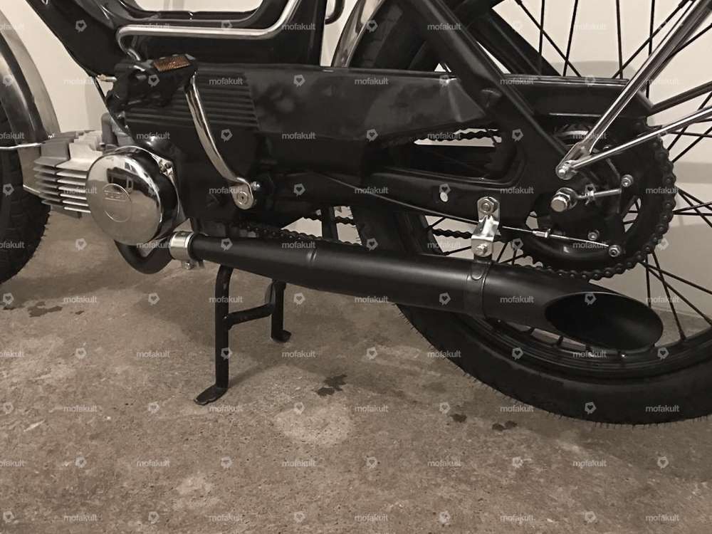 Endtopf Sidepipe Ø 28 / 60 mm schwarz Carousel Image 4