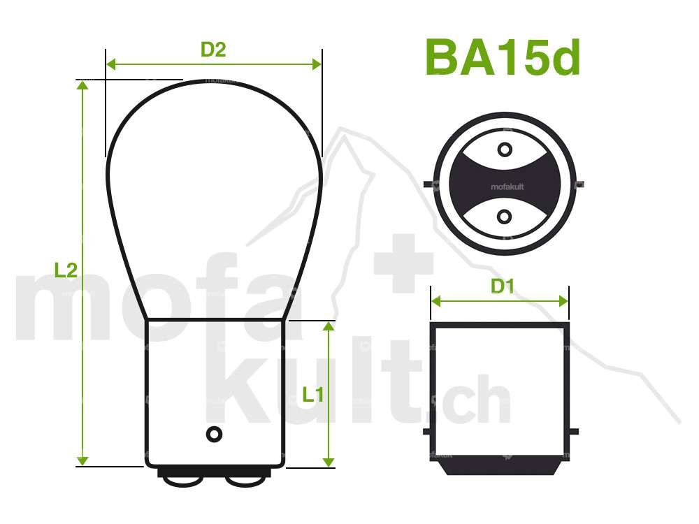 Scheinwerfer CEV Typo 105 Schwarz (B-Qualität) Carousel Image 6