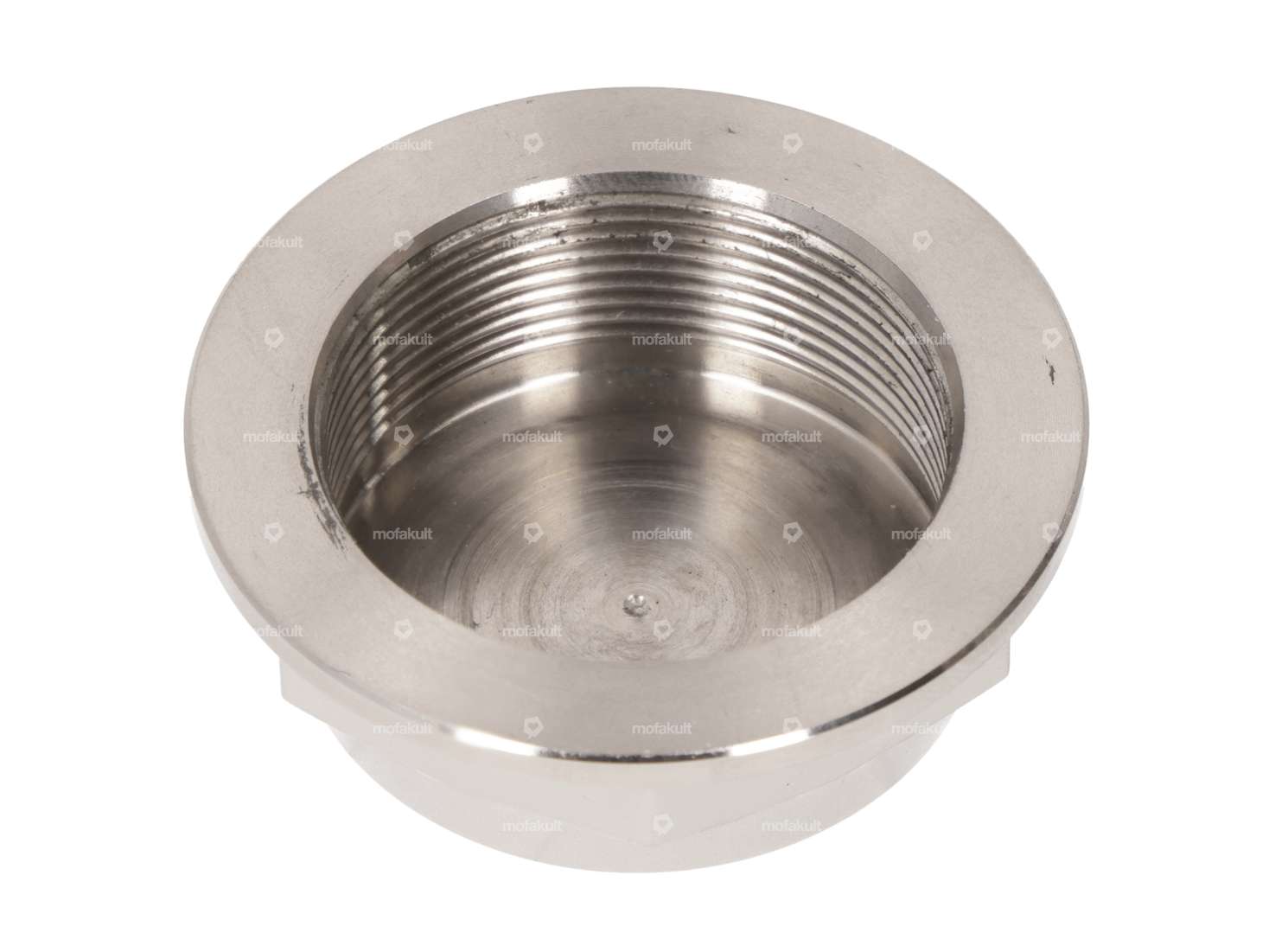 swiing® revival Gabelschaftmutter M26x1 geschlossen Gabelplatte Inox Carousel Image 2