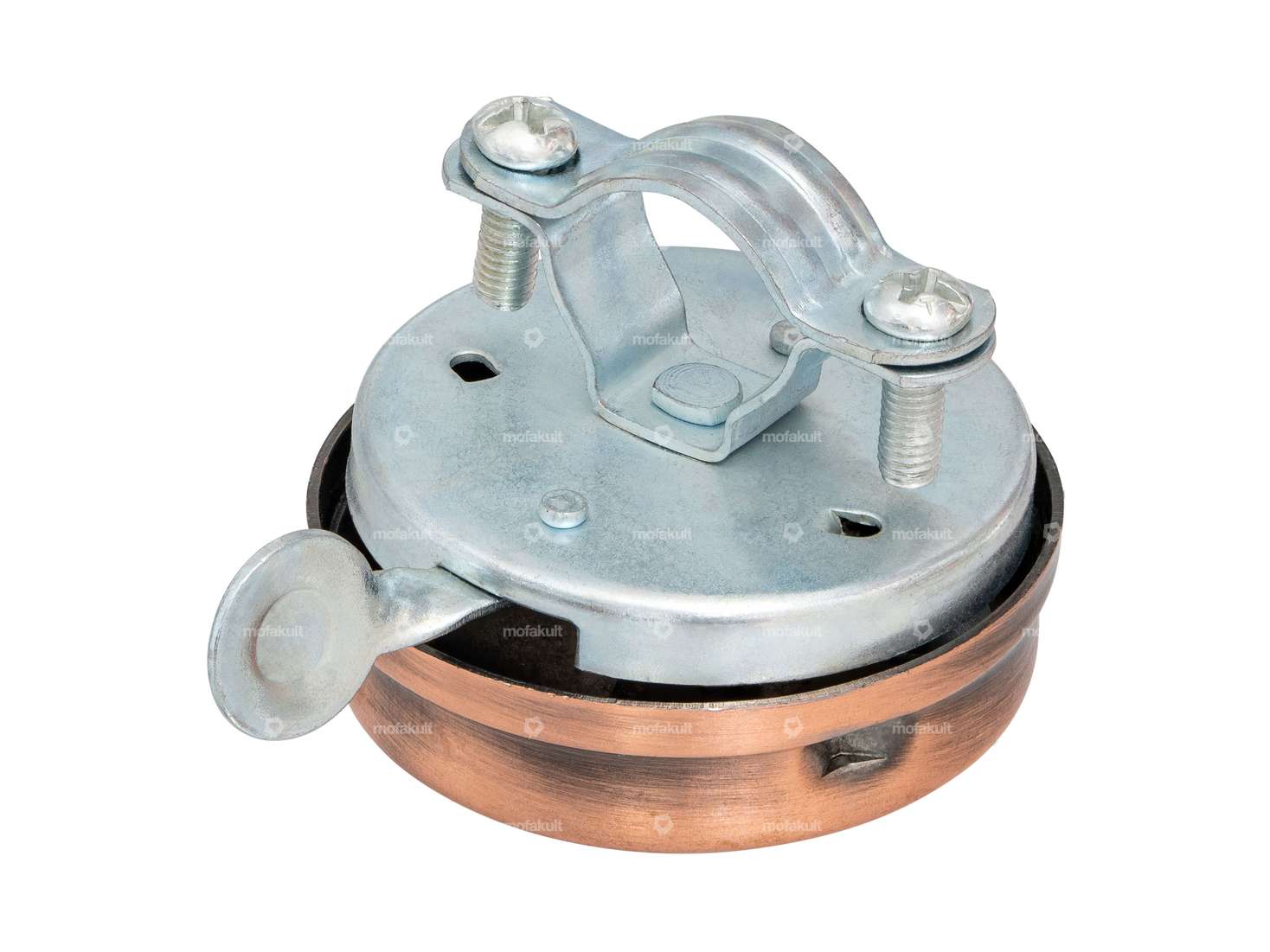 Glocke Used-Look Kupfer Carousel Image 2