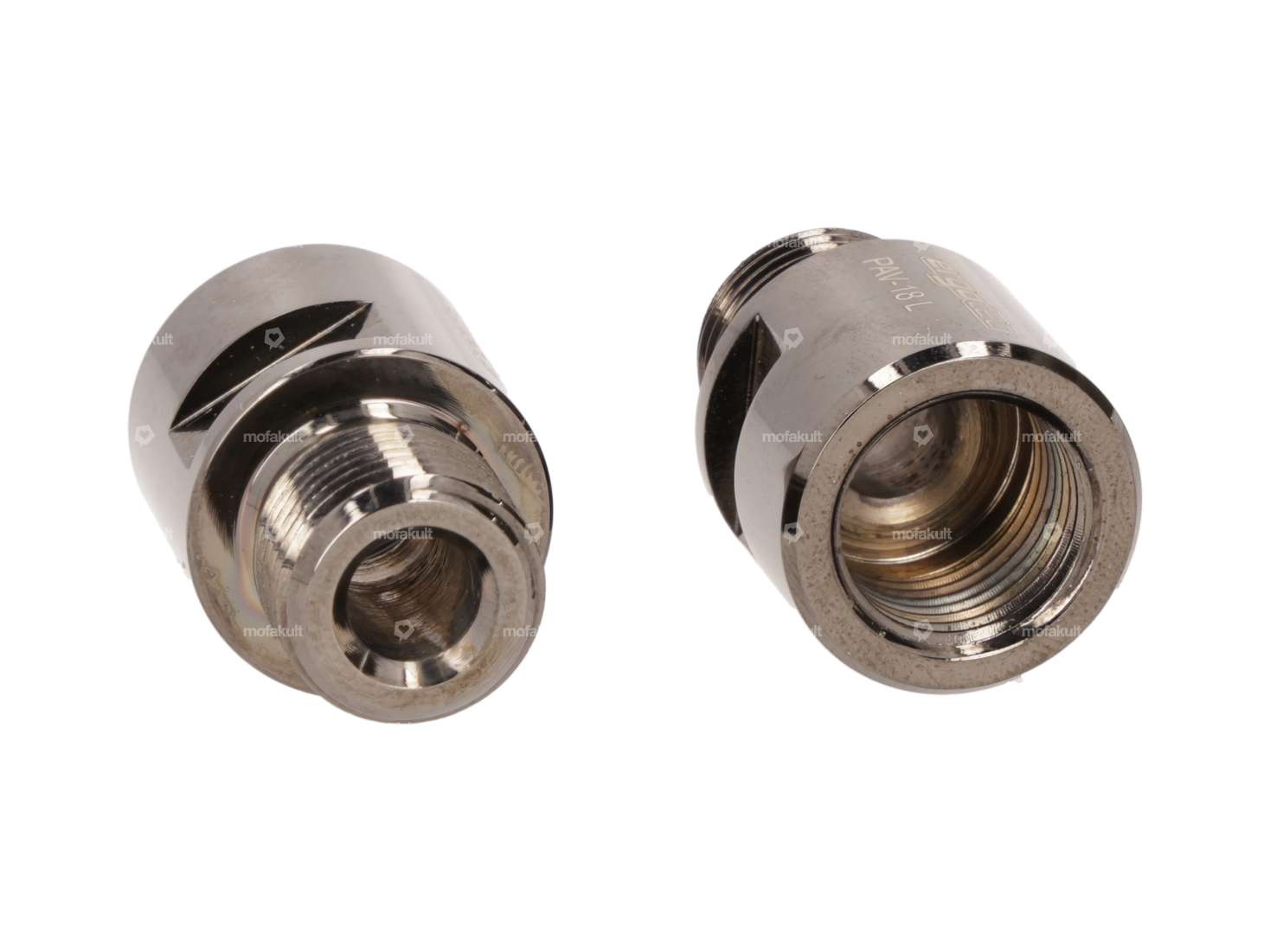 ergotec Pedalachsverlängerung-Set 18 mm links & rechts 9/16" Carousel Image 2