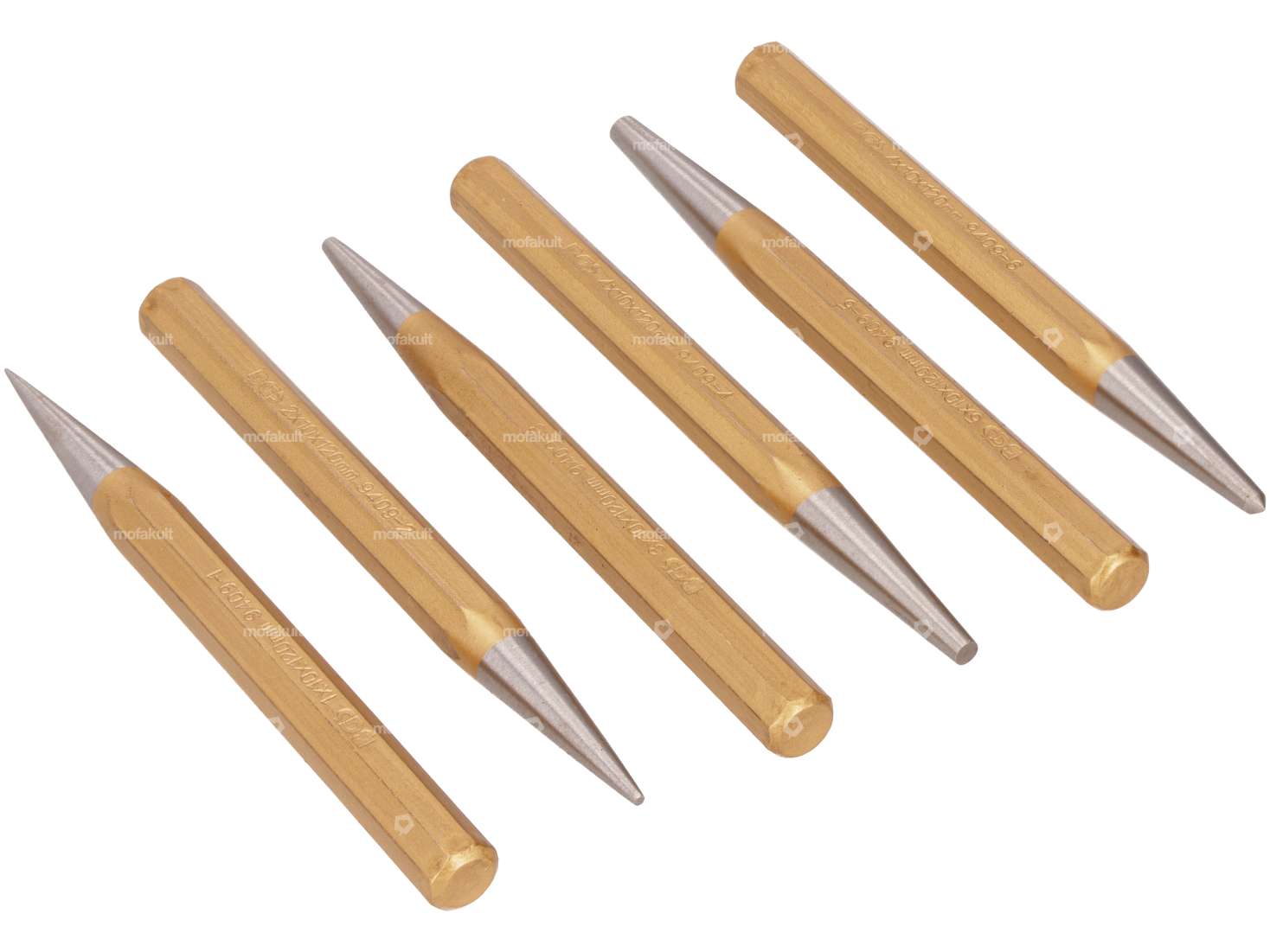 BGS punch / center punch set conical 6 pcs. Carousel Image 1