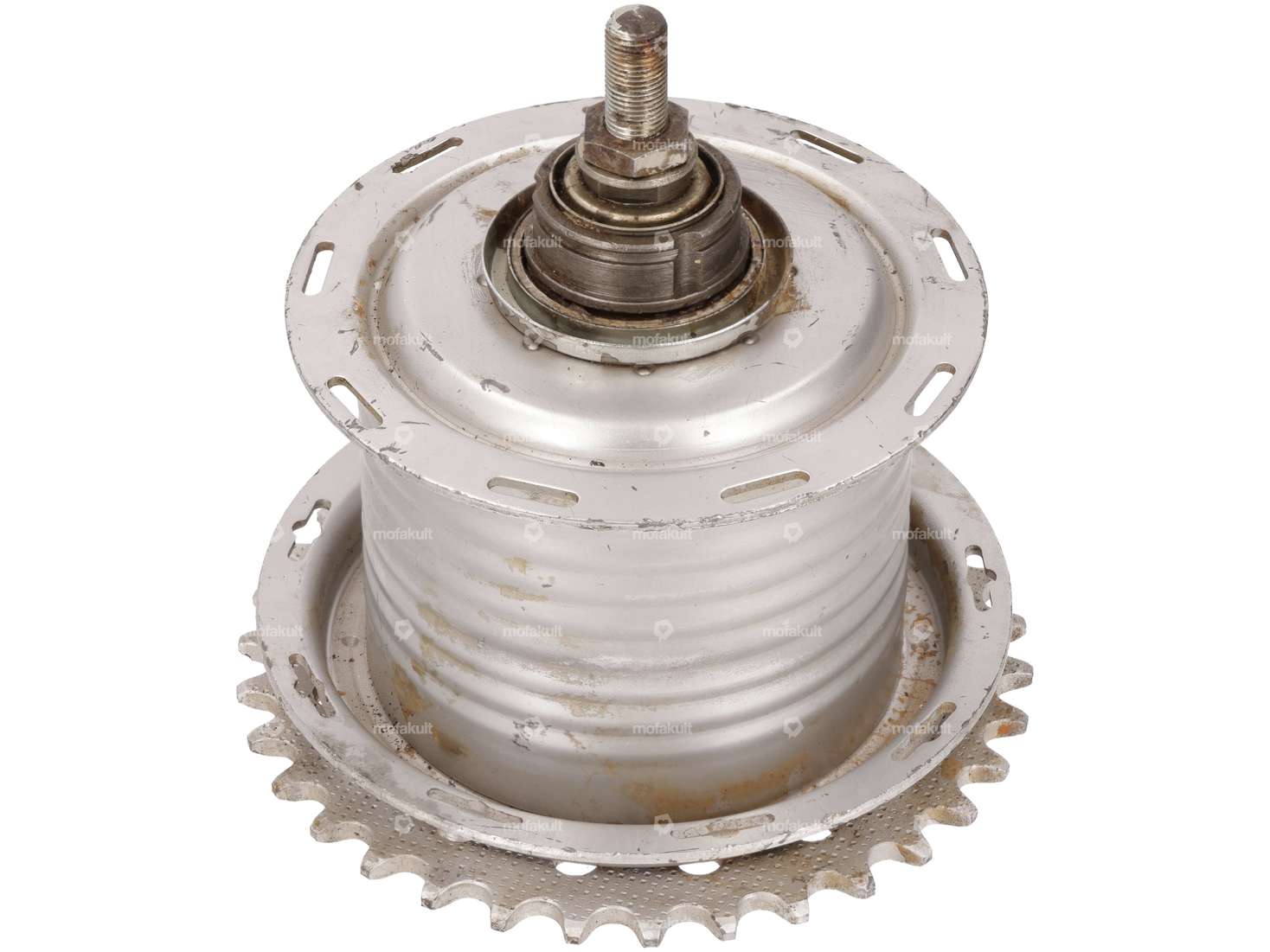 Rücktrittnabe HR 90V mit Zahnkranz 34 Z. NOS | Puch X30 Velux HG Carousel Image 2