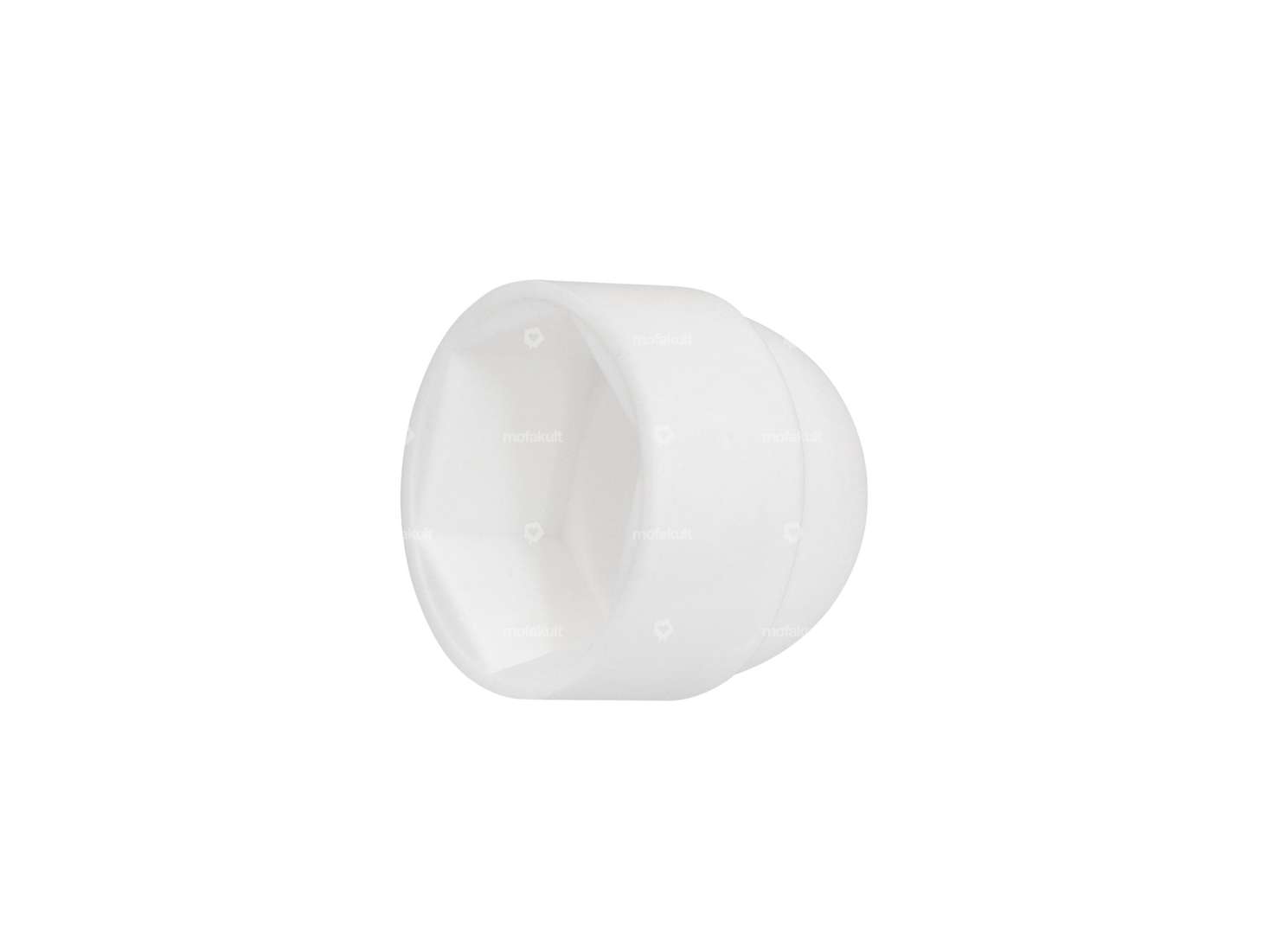 Cover cap external hexagon M10 white Carousel Image 2