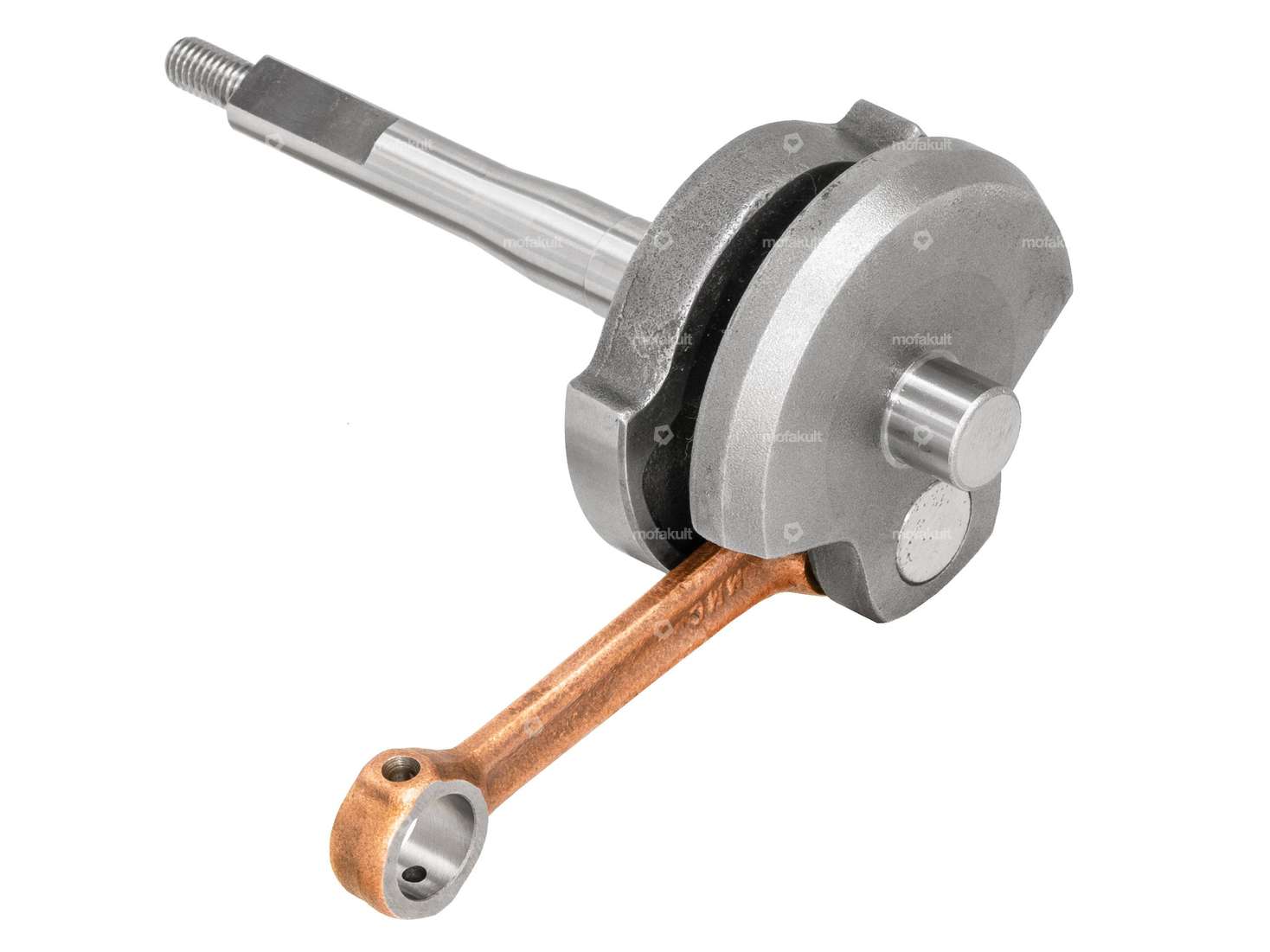 Mazzucchelli Kurbelwelle «Original» 12 mm KoBo | Piaggio Ciao, SI, Bravo, Boxer Carousel Image 2