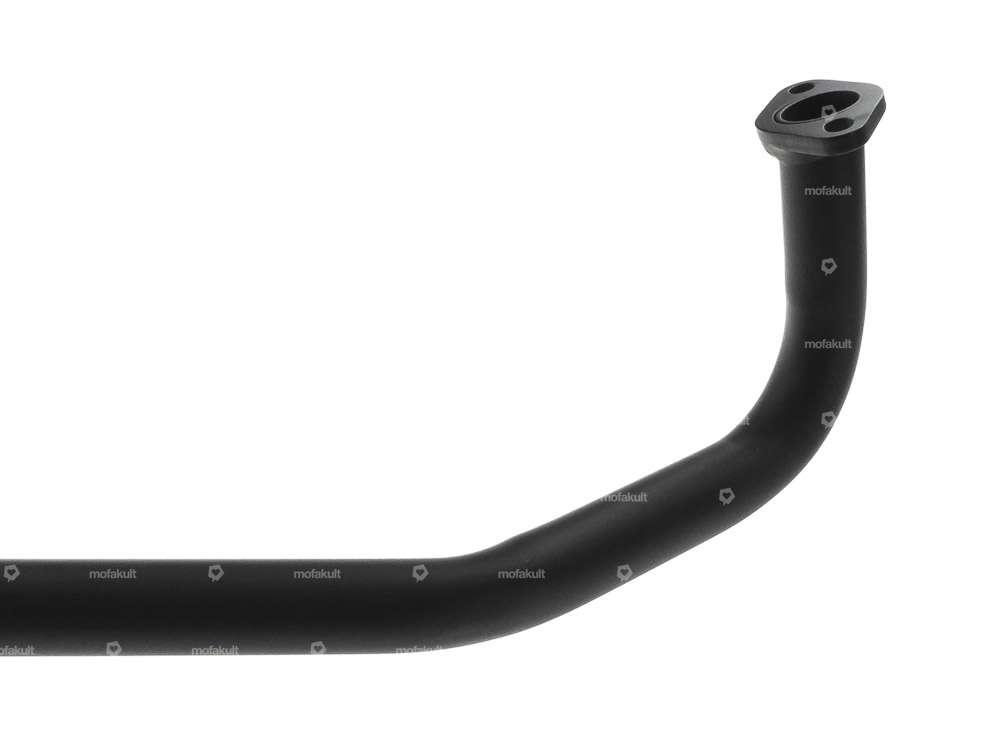 Auspuff 25 mm schräger Auslass schwarz | Tomos Carousel Image 3