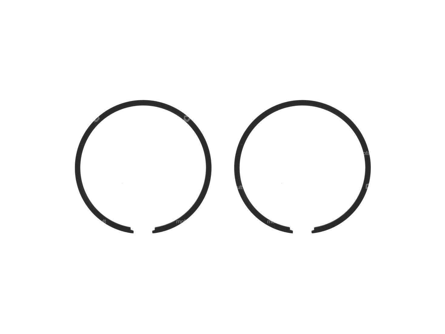 swiing® revival piston rings 38x1.5 mm black (pair) | Puch Carousel Image 1