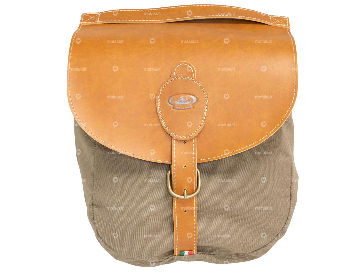 Gepäcktasche Oldschool cognac Carousel Image 2