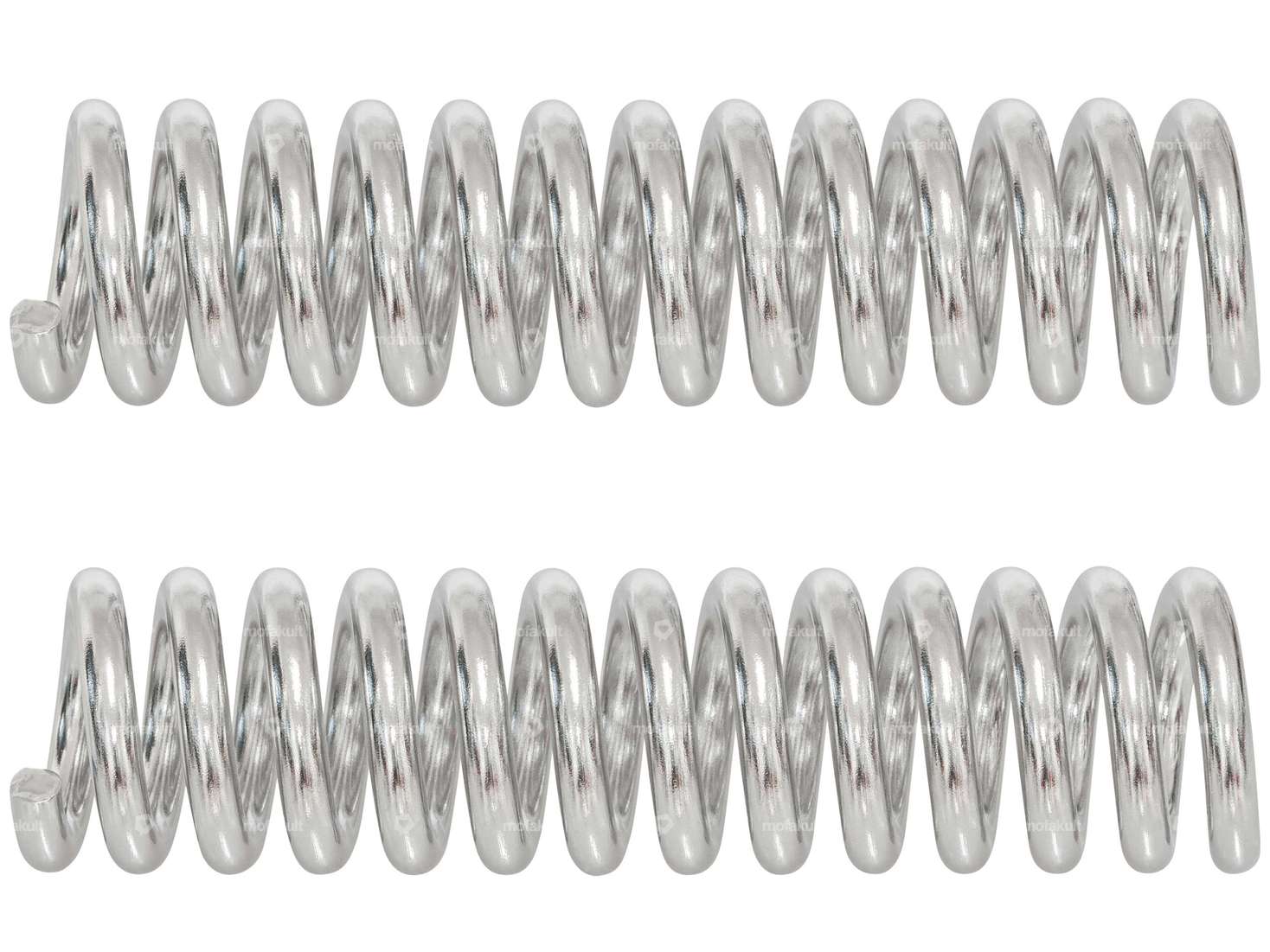 swiing® revival fork spring Ø 24 mm reinforced (pair) Inox | Piaggio Ciao P, SC Carousel Image 1