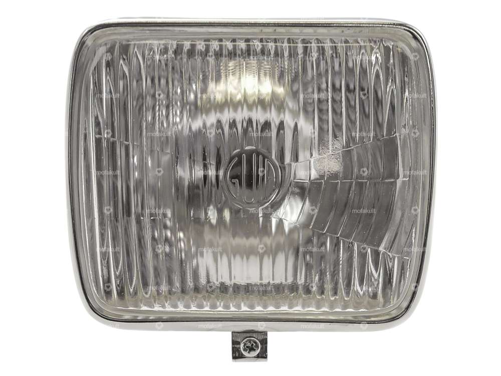 GUIA Scheinwerfer eckig 18 cm Chrom Carousel Image 2