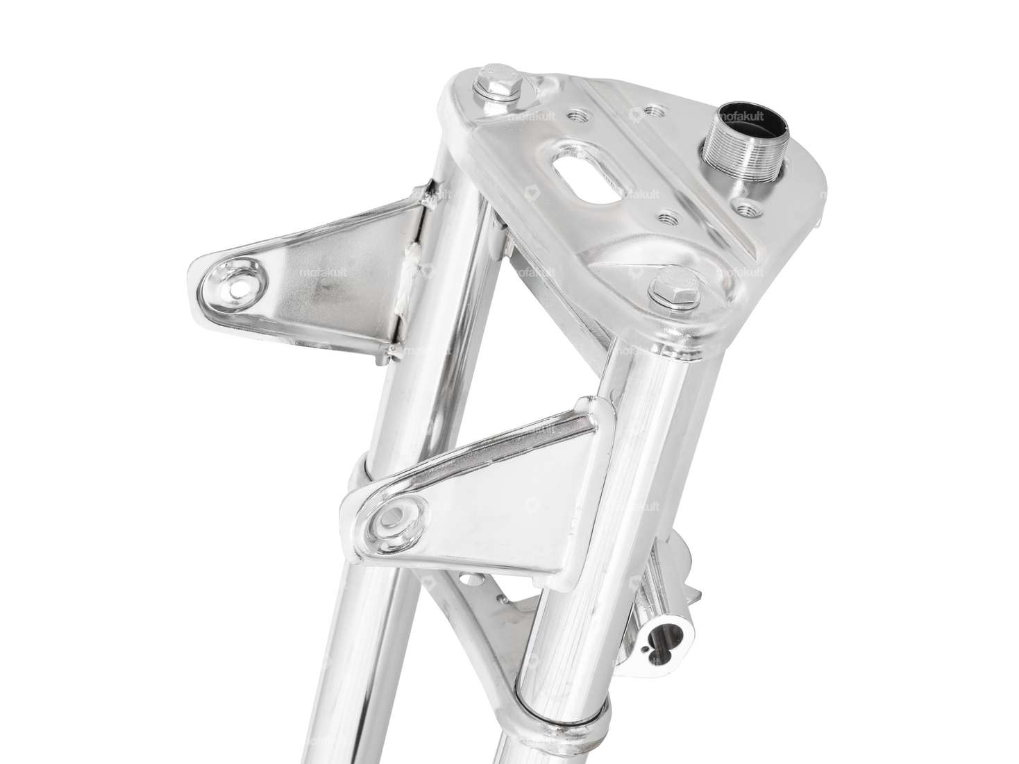 EBR Gabel mit Schloss Chrom | Puch X30, Supermaxi Carousel Image 3