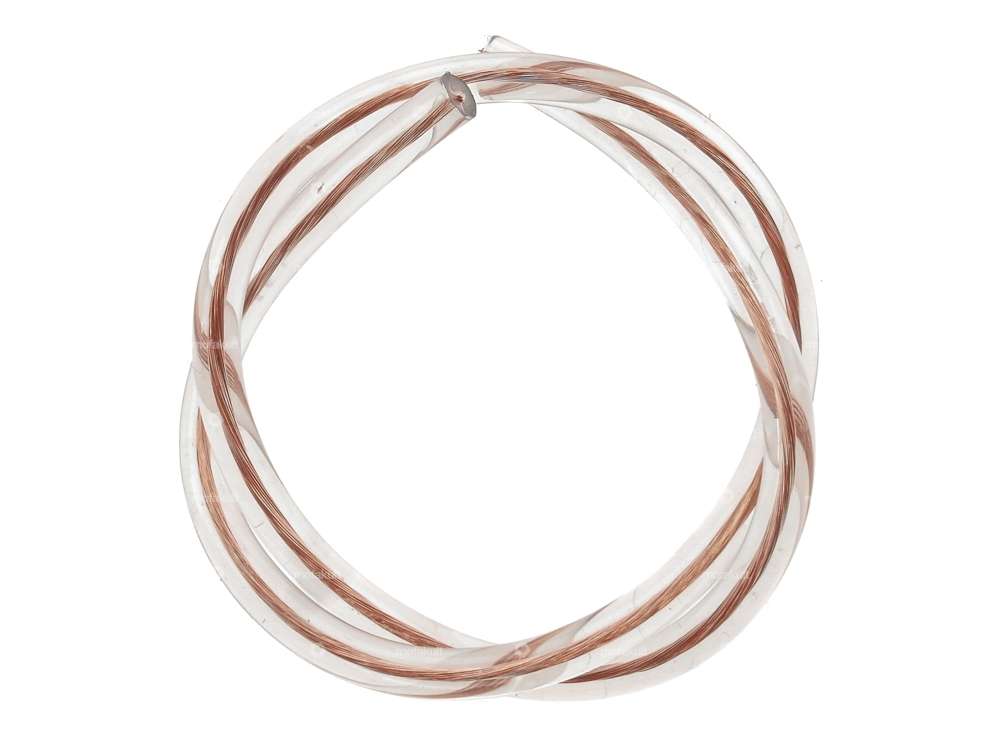 Zündkabel Ø 7 x 500 mm transparent Kupfer Carousel Image 1