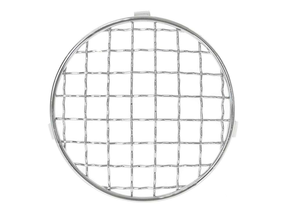 Lamp grille Ø 125 mm chrome (3-point mounting) Carousel Image 2