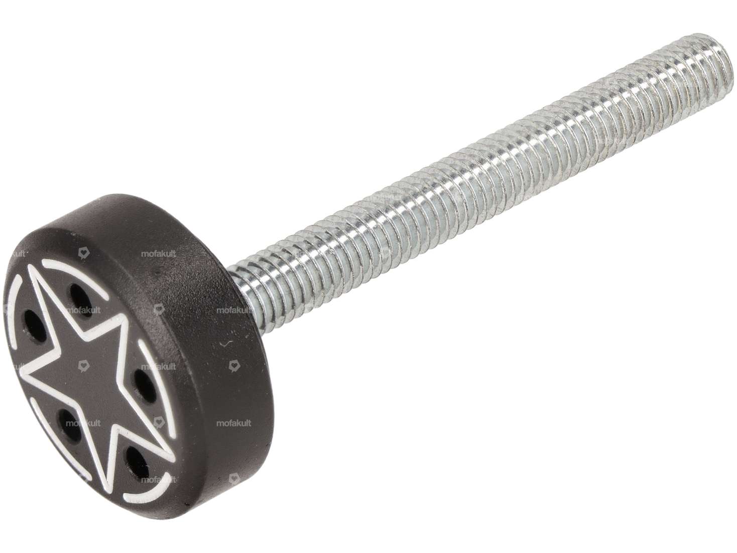 66HEROES Screw side protection 45 mm aluminum black Star Carousel Image 1