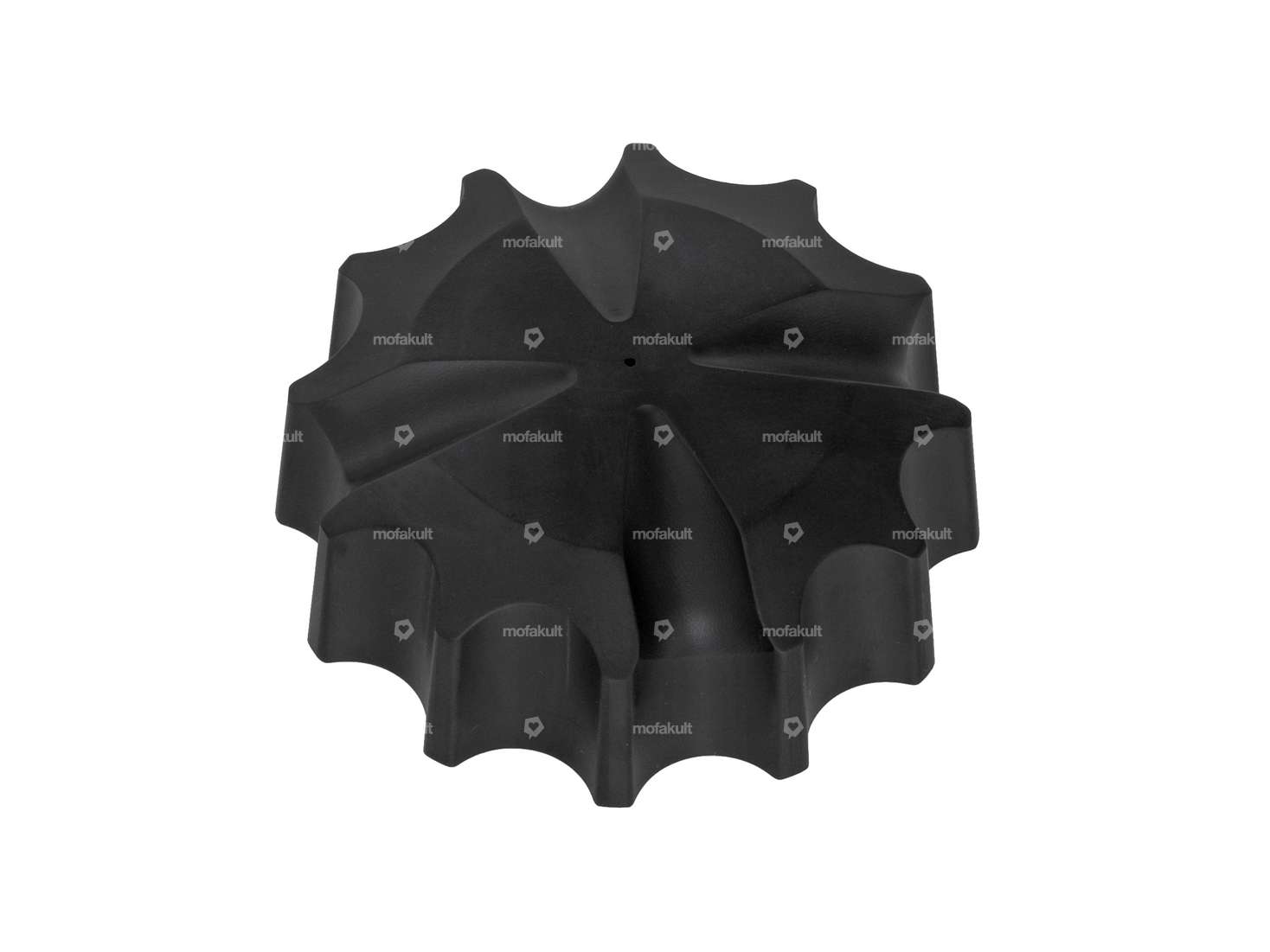 66HEROES Tank cap M42x1.5 "Iron Cross" aluminum black | Sachs Carousel Image 1