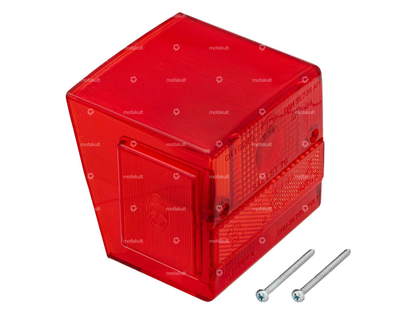 Tail light glass NOS | Piaggio SI PTT Carousel Image 1