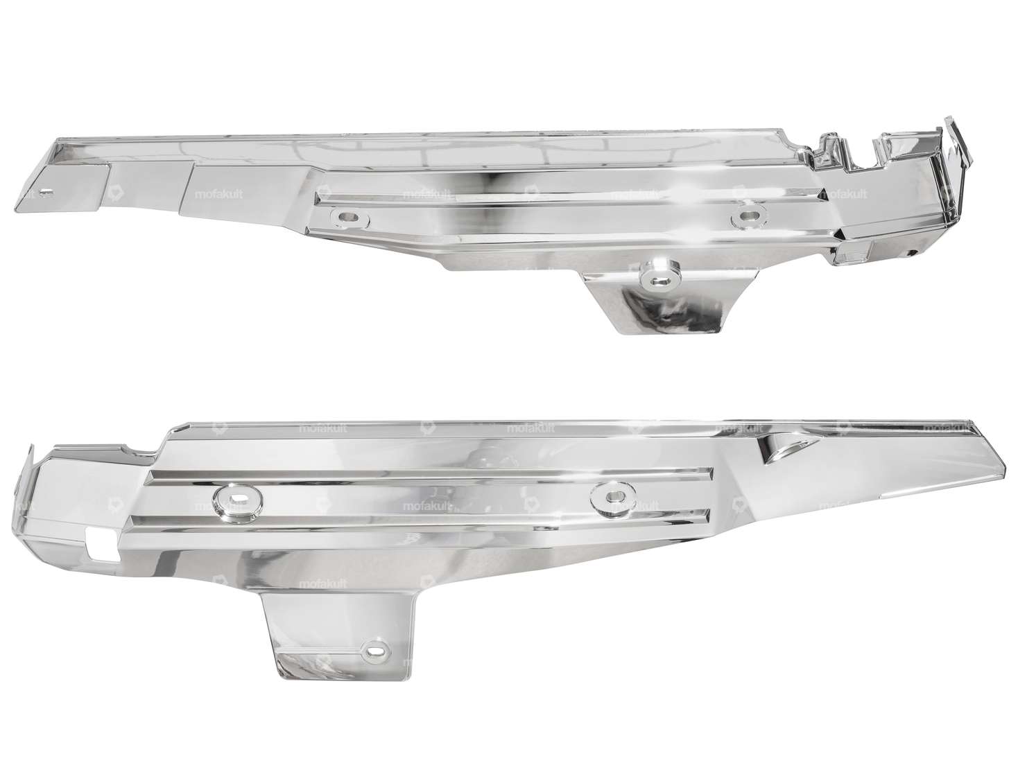 Seitenverkleidungen Chrom (1A-Qualität) | Puch Maxi S Carousel Image 1