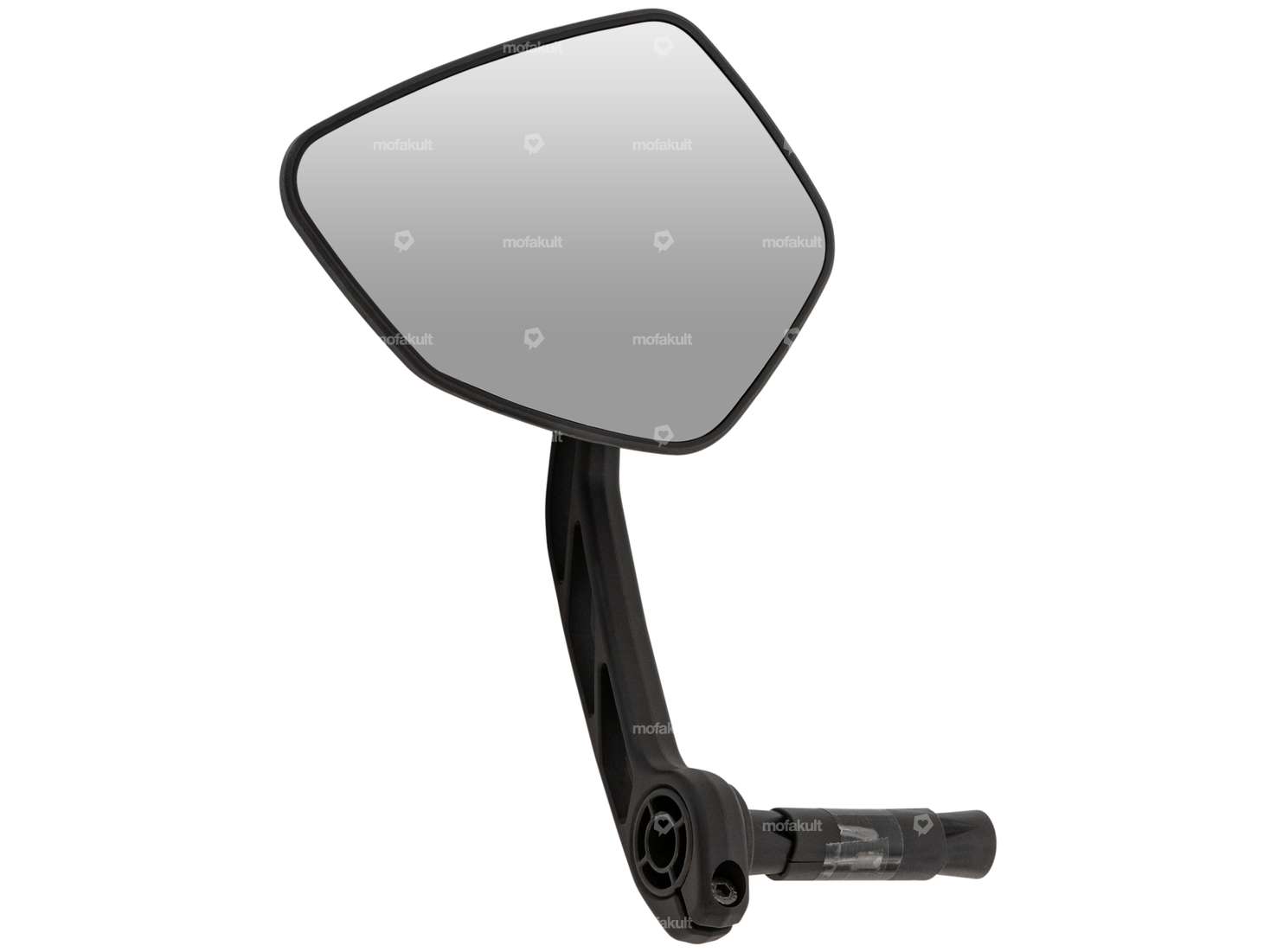 Bumm mirror "cantilever" angular plug-in version black Carousel Image 1