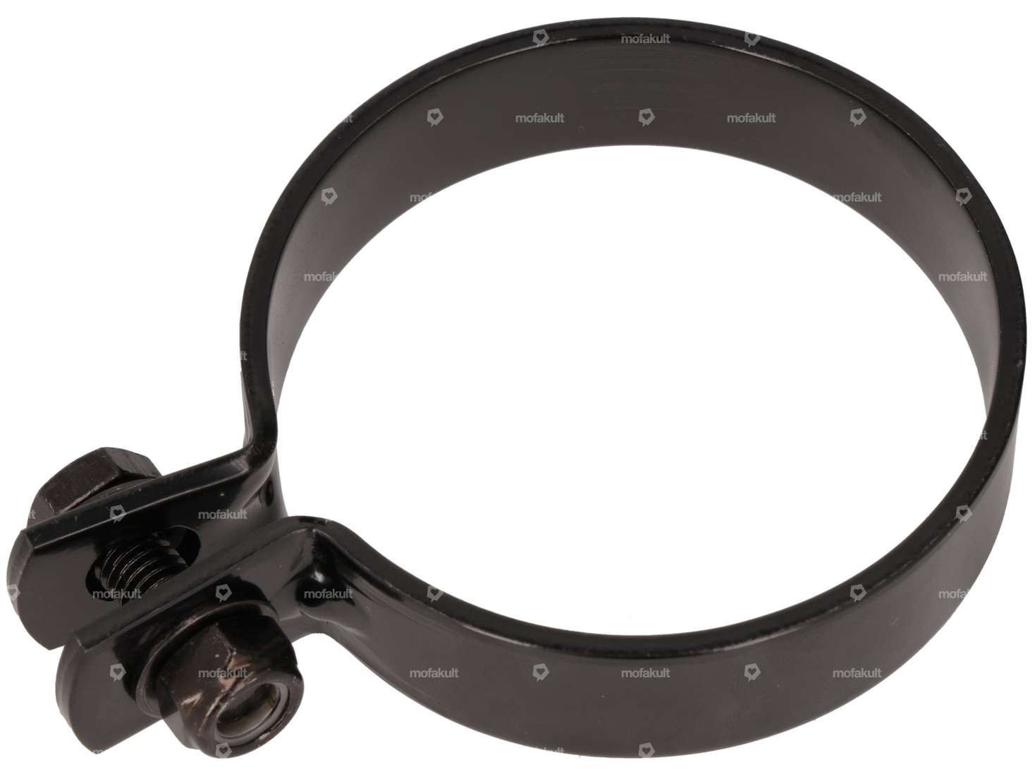 GPO exhaust clamp 70 mm black Carousel Image 1
