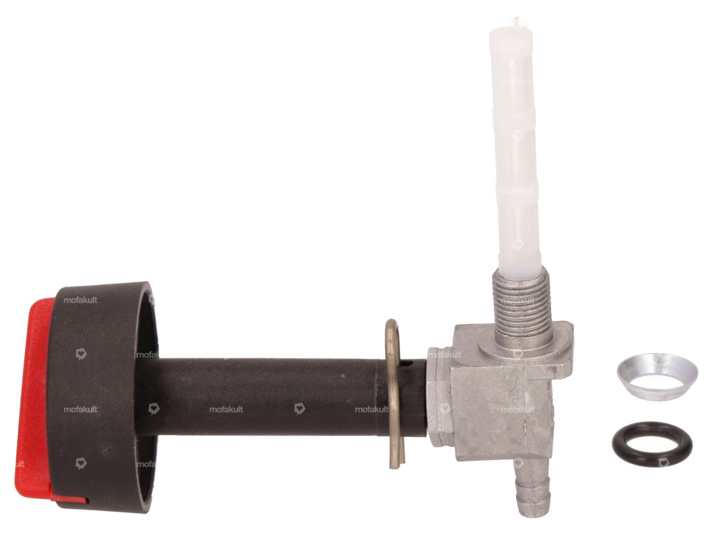 OMG Benzinhahn senkrecht M10x1 (einschrauben) unten abgehend | Piaggio Grillo Carousel Image 1