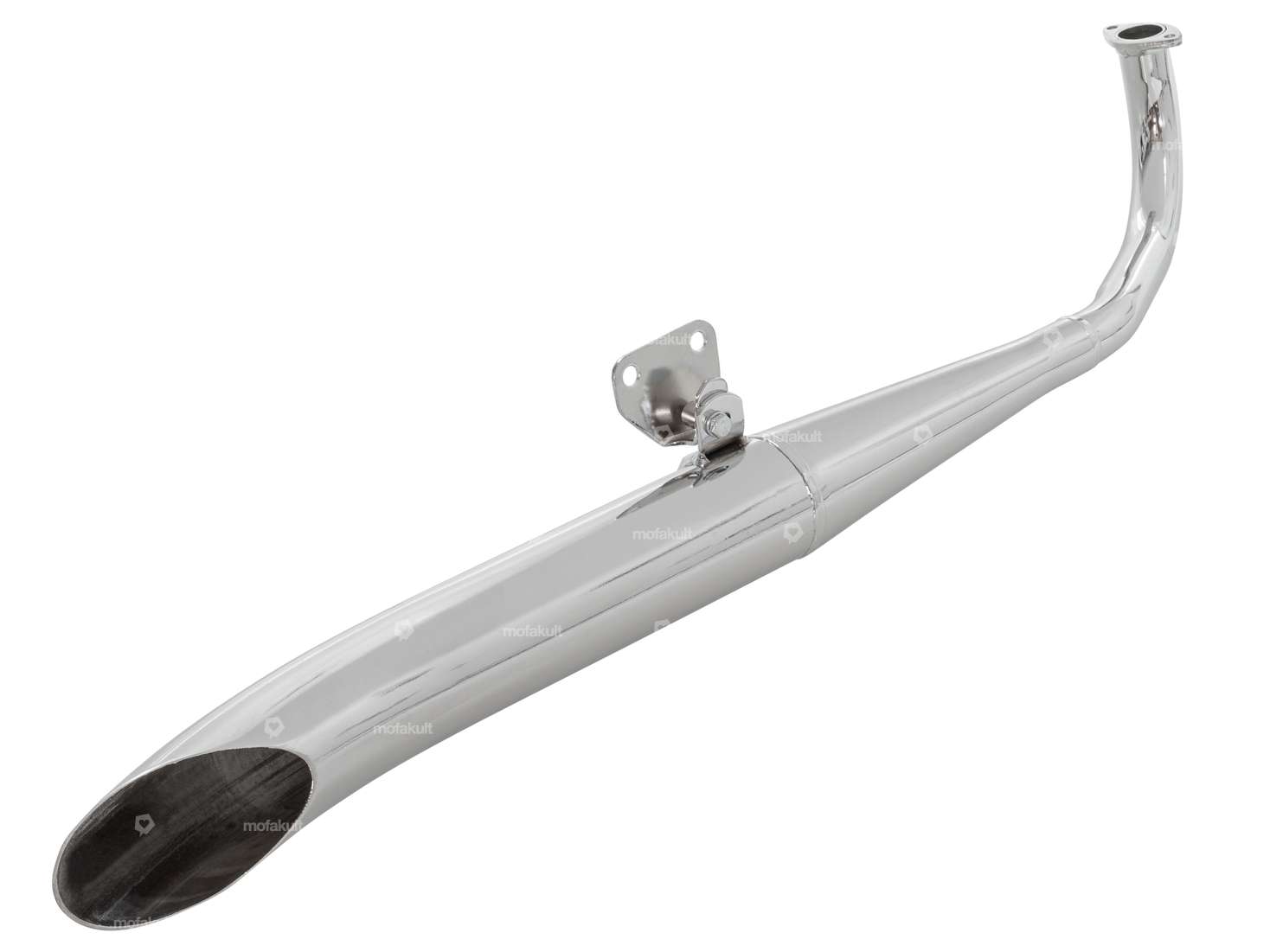 Auspuff Sidepipe 28 mm Chrom | Tomos A3, A35 Carousel Image 2